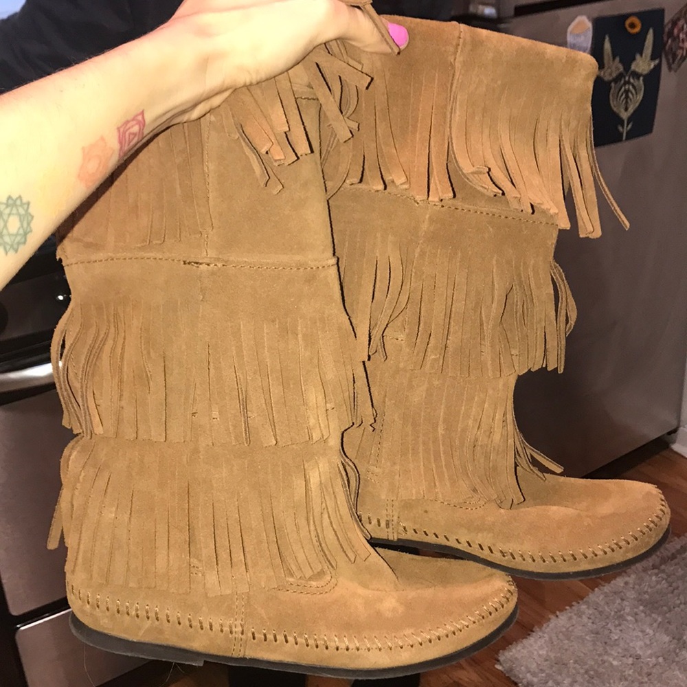 Minnetonka three layer fringe BRAND NEW